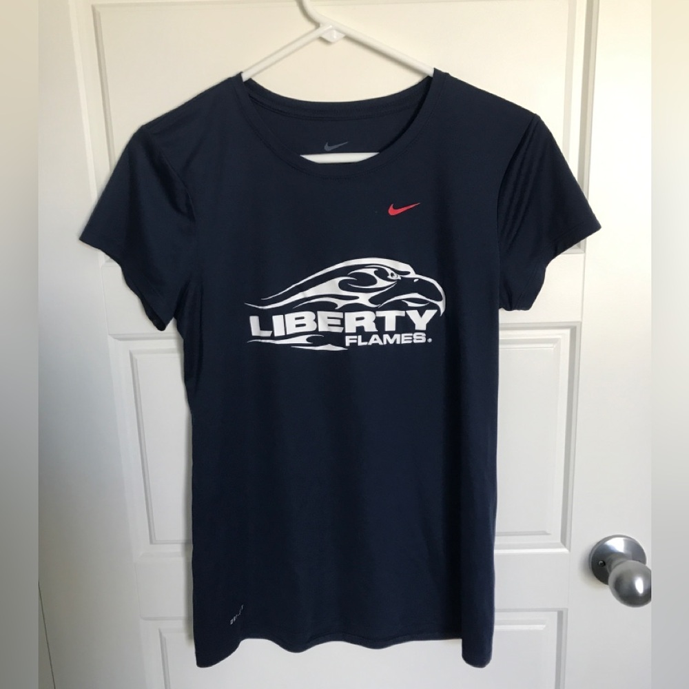 Nike Dri Fit sz M Liberty University women’s shirt